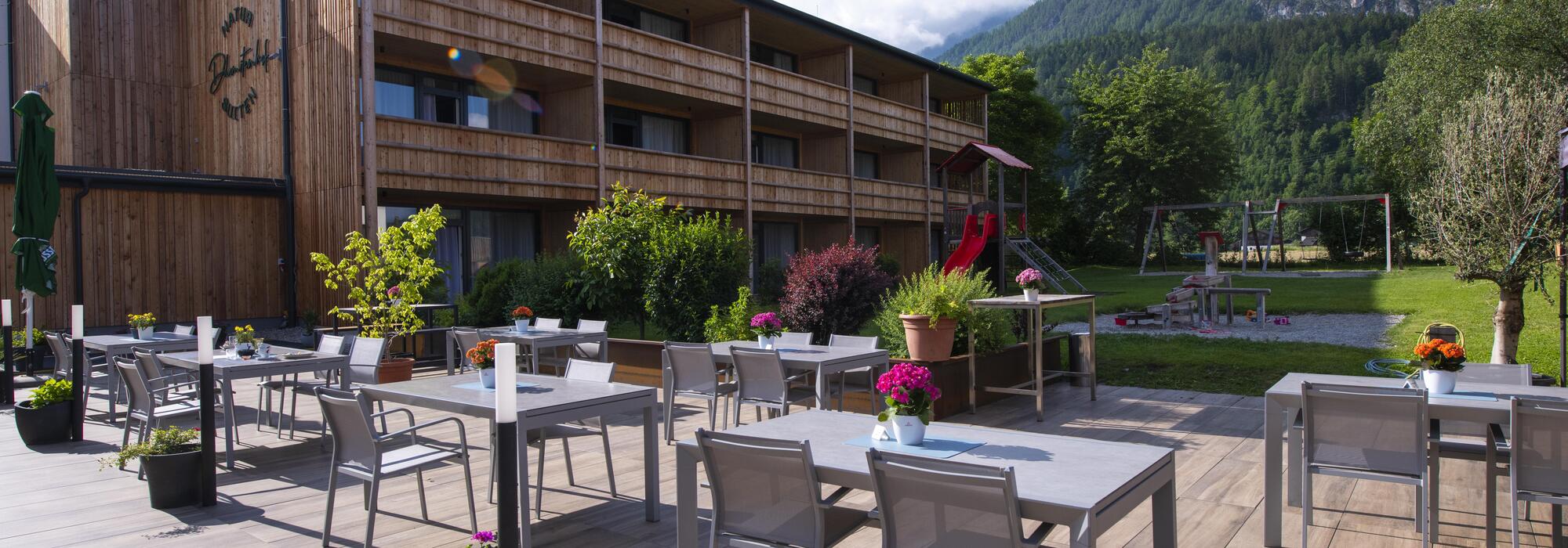 Dolomitenhof mit Terrasse
