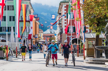 Bike city of Lienz | © TVB Osttirol / bikeboard - Klachhauser Ronald