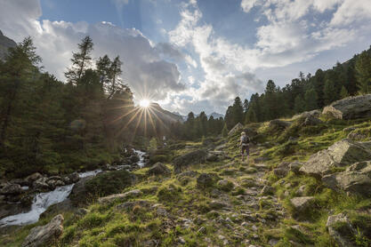 Wandern in der Schobergruppe, Nationalpark Hohe Tauern | © TVB Osttirol / Bardelot Jean Paul - Quest4Visuality
