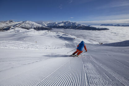 Skifahren im Skizentrum Sillian, Hochpustertal, Thurntaler | © TVB Osttirol / Berg im Bild OG