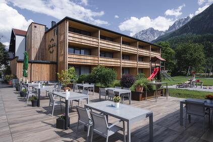 Dolomitenhof mit Terrasse