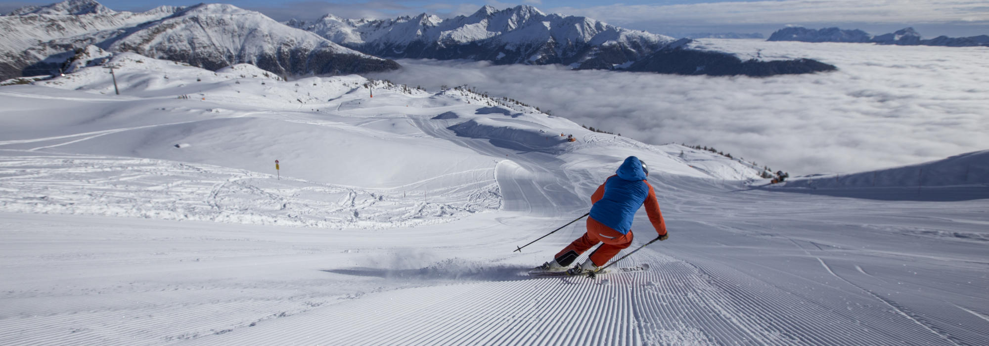Skiing in the Sillian Hochpustertal Ski Center and Thurntal | © TVB Osttirol / Berg im Bild OG